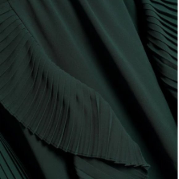 Mikael Aghal Dark Green Dress - Picture 7 of 7